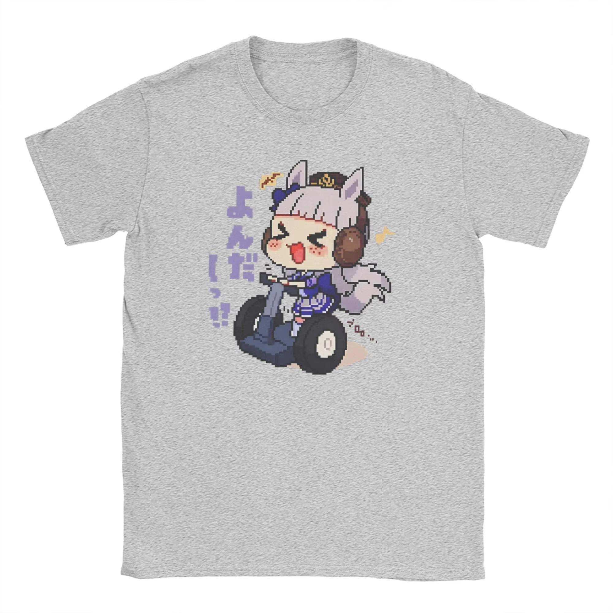 

Oguri Cap Uma Musume T-Shirt Men Summer Streetwear T Shirts O Neck Trendy Cool Tee Shirt Cheap Clothes 4XL