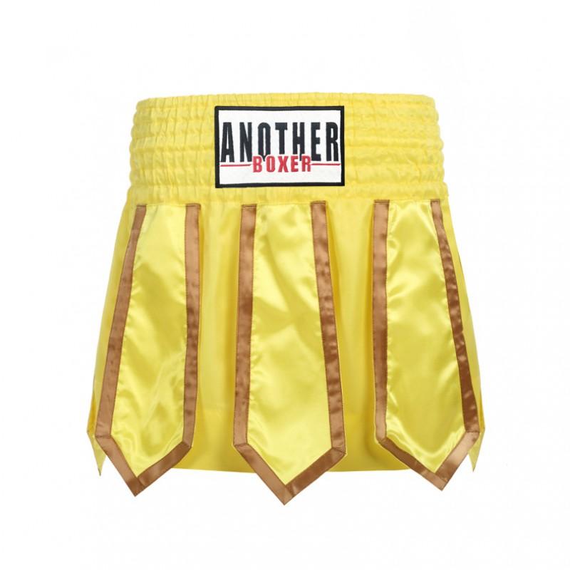 Pantaloncini Muay Thai con Laccetti Fluttuanti Boxe MMA Kickboxing Allenamento Competizione
