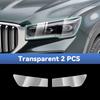 For GEELY MONJARO 2024-2026 Car Headlight Protective Film TPU Pre Cut Anti-Scratch Headlight Vinyl Film Accessories