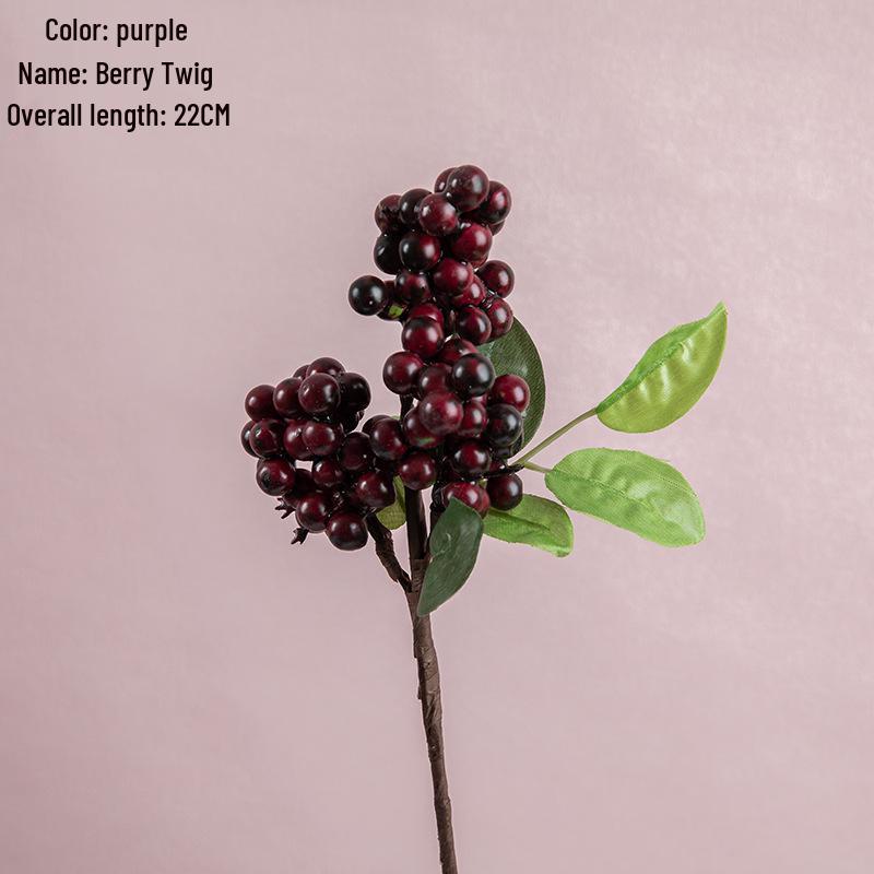 

Искусственная ветка с рождественскими ягодами - Домашнее украшение GF13797B