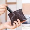 Exquisite Spring Clip Mini Storage Bag for Earphones, Lipstick, and Coins