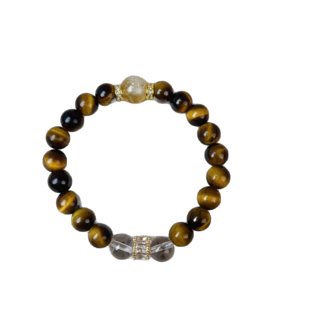 Natural Amethyst Strawberry Crystal Bracelet Bangles Women Fashion Jewelry Accessories Gift