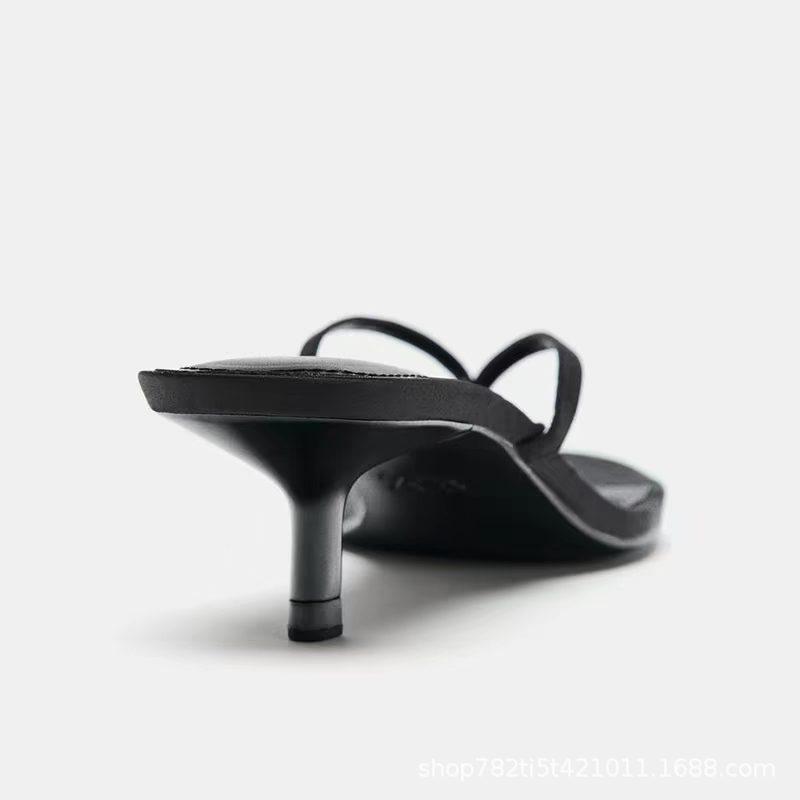 Sommer-Komfort-Flip-Flops Damen-Sandalen Mode Hohe Absätze Coole Hausschuhe für Damen Urlaubsstil Damenschuhe Sandalias Mujer