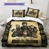 Come Treno Drago Fantasia Biancheria da Letto Trapunta Set Copripiumino Federa Casa Regalo di Compleanno(1 * copripiumino + 2 * federa, senza nucleo)