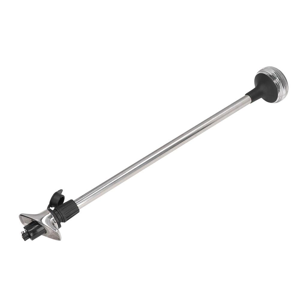 24in Telescoping Anchor Light All Round LED Stern Light 2 Pin Pole IP66 Waterproof DC12V 24V 5W