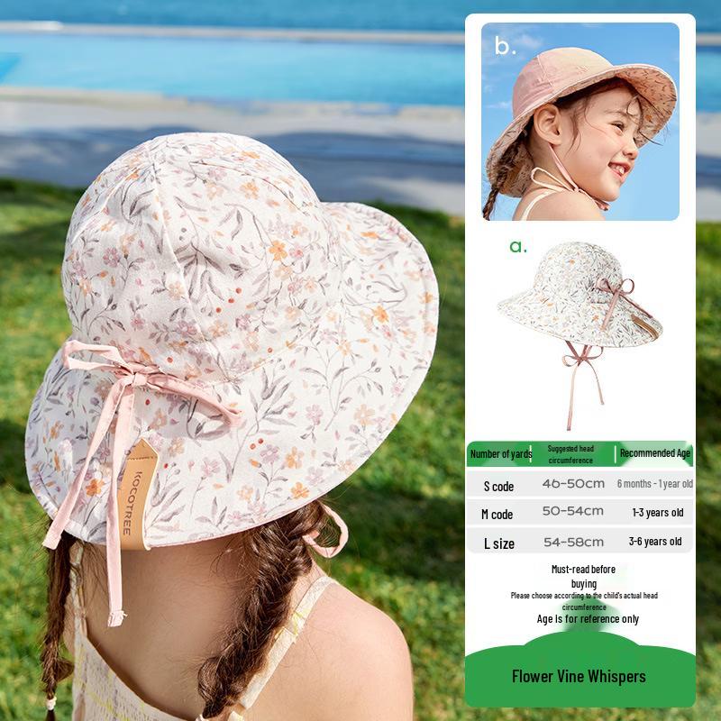 Kocotree Kids Sun Hat L (54-58cm Head) aged 3-6