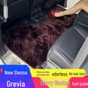 Grayvia Gray Floor Mats for Middle Row, Compatible with 2021-2024 Toyota Sienna.