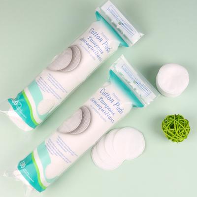 Cosmetic Accessories Disposable Makeup Remover Cotton Wip Double-side Round Makeup Remover Pads Wet Compress Face Cleaning Wipes