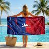 Asciugamano da Spiaggia Lyon FC ad Asciugatura Rapida in Microfibra Assorbente Portatile da Viaggio per Nuoto