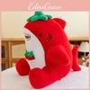 Adorable Shark Plush Doll With Soft Short Fur Perfect For Birthdays And Playtime