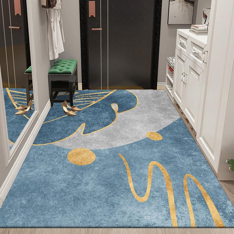 Wycieraczka wejściowa Dywan odporny na brud Sypialnia Łatwy w utrzymaniu Salon Prosta wycieraczka podłogowa