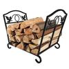Outdoor Camping and Indoor Firewood Storage Rack