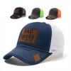 Lether Patch DADDY Trucker Hat Adjustable Net Baseball Cap Sun Hat DAD Snapback Cap  Men & Women