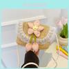 Kids Straw Basket Bag For Girls With Breathable Durability For Daily Outings