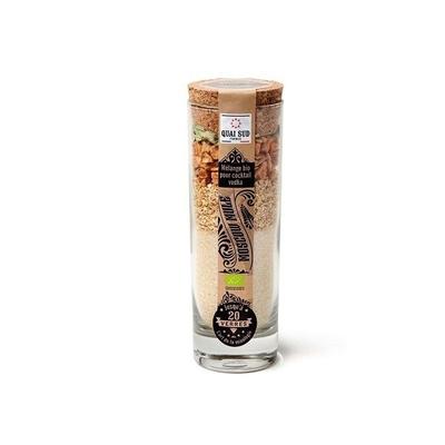 Aperitif Glass Organic Composition Preparation for Vodka Moscow Mule