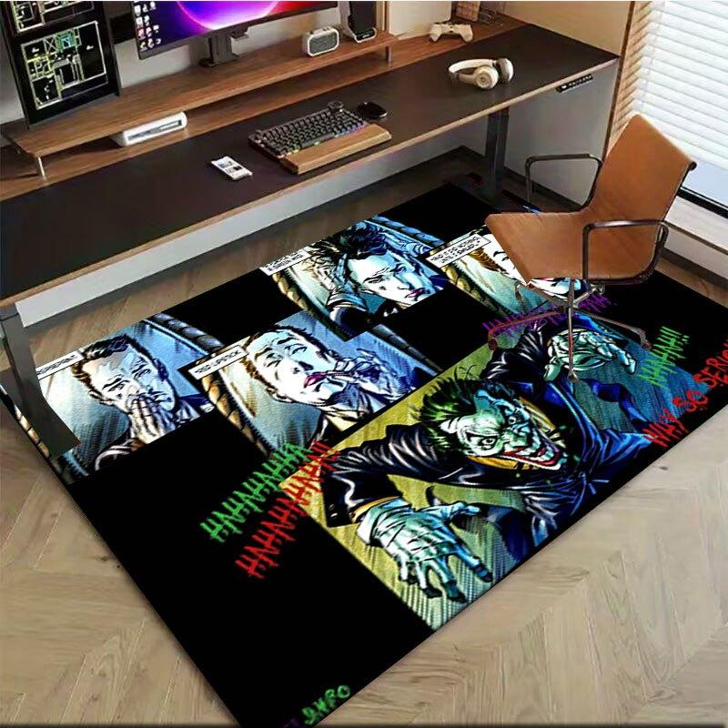 The Joker Comic Book Panel Print Poster Wall Art DecorOffice Mat Home Decor Gift For Halloween & Christmas LC35