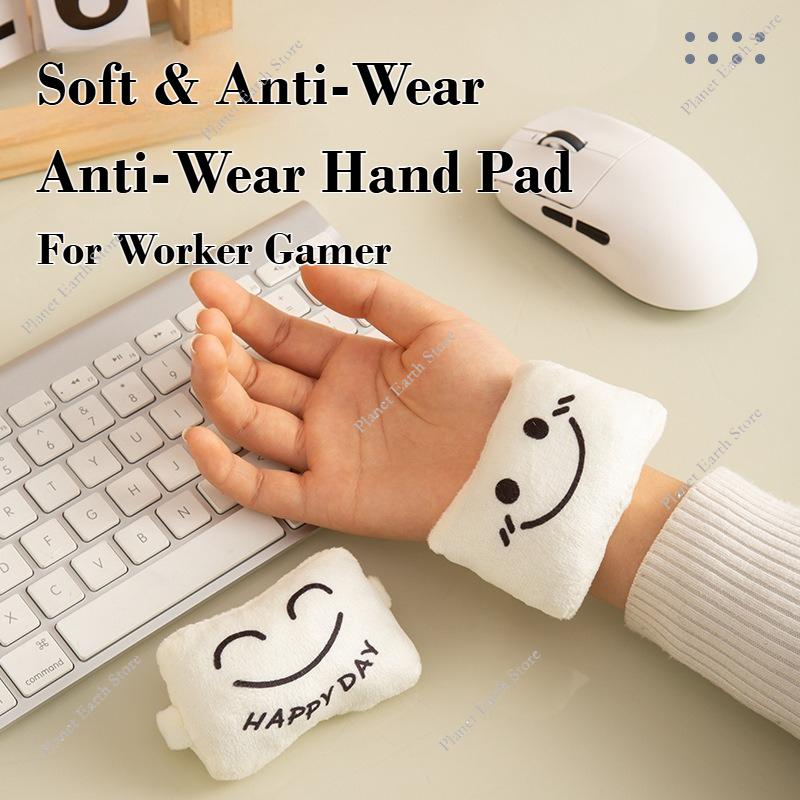 1/2 Pezzi Poggiapolsi Carini Morbidi e Rimbalzanti Mouse Tastiera Supporti per Gomiti Supporto Confortevole per Ufficio e Scrivania Lavoratore Giocatore