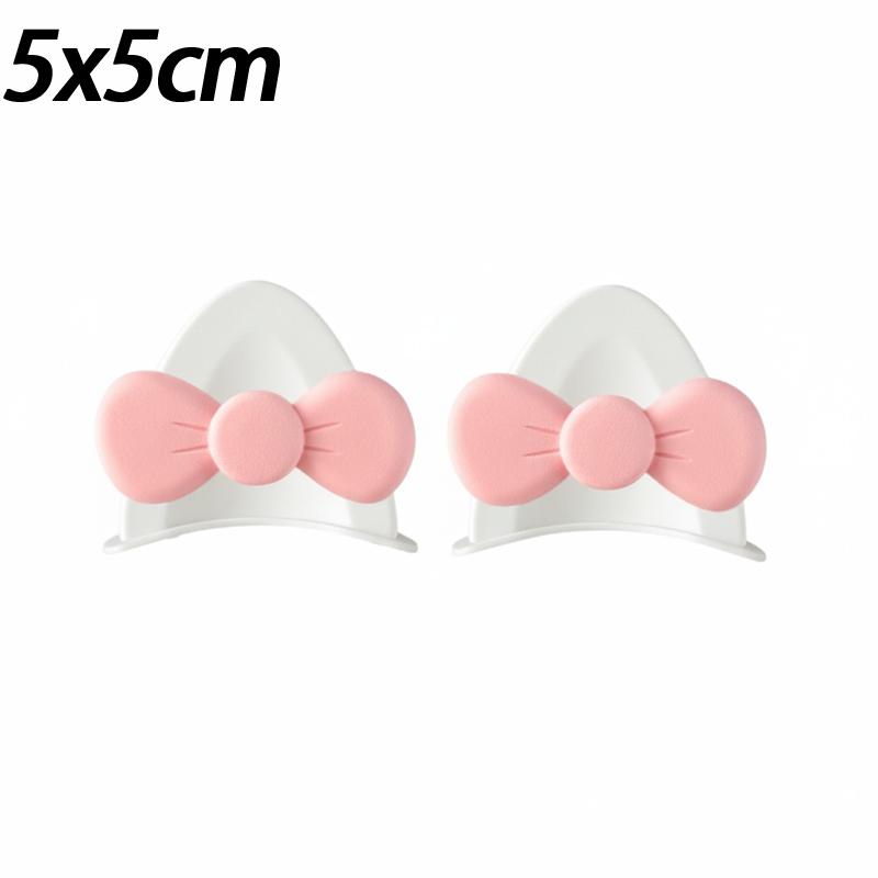 Electric Vehicle Stickers Motorcycle Helmet Decorative Stickers Cat Ear And Bear Ear Accessories Cute Accessories