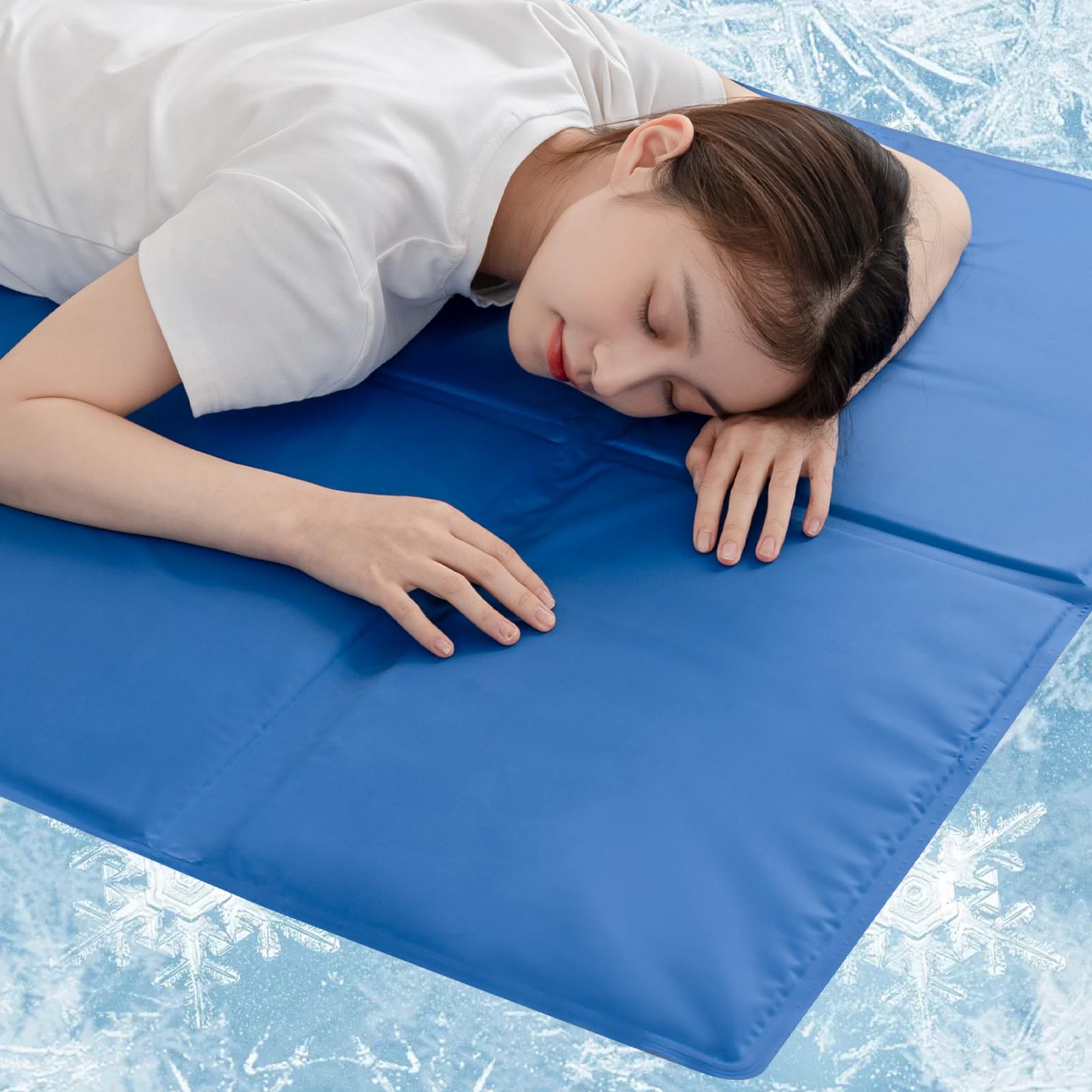 OIGAE Cooling Gel Summer Cooling Instant Cooling Cushioning Cooling Contact Double Antibacterial Cooler than Cooling Summer Convenient No Electricity