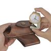 TOURBON Holder Belt Tool Pouch Leather Flashlight Pliers Storage Bag Multi-Tool Multi-Function