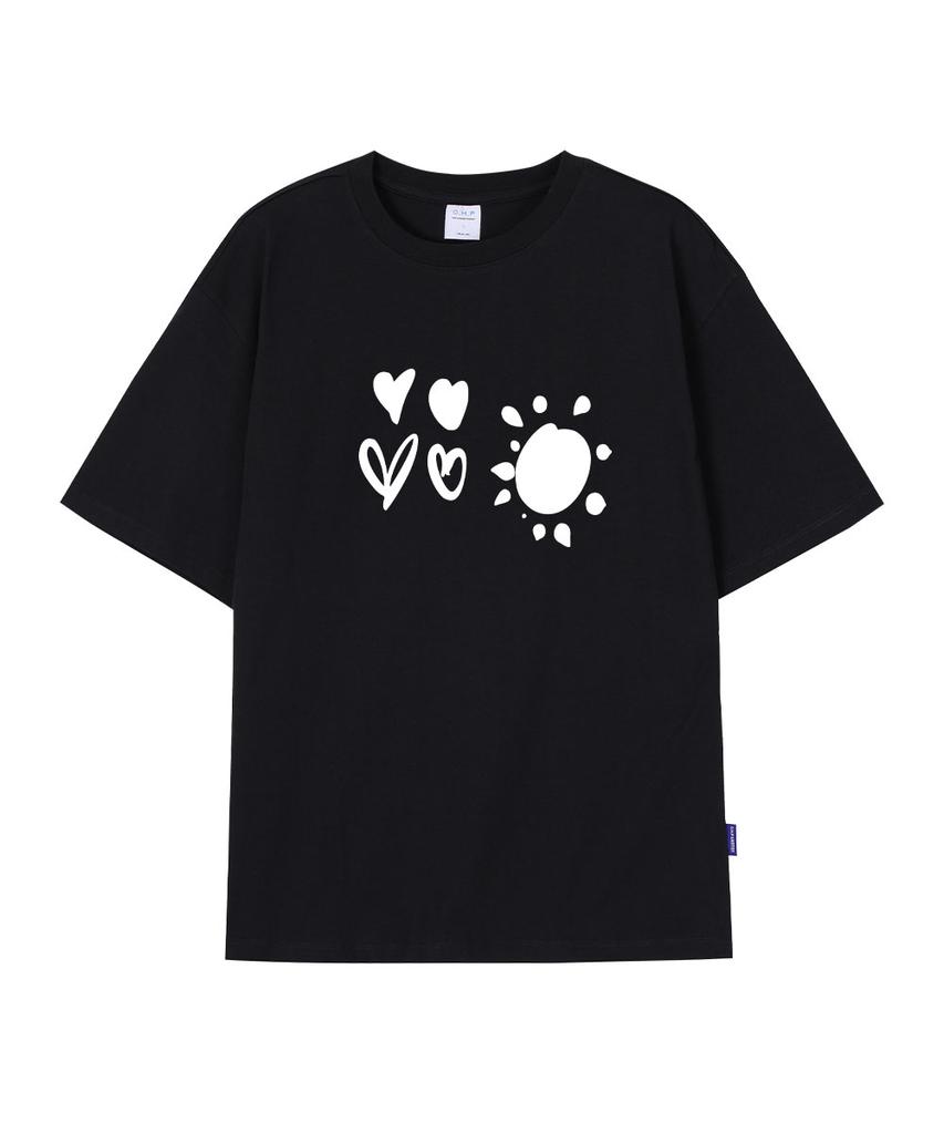 OHP Ohpxquirk Sunbloom Semi-Over Short Sleeve Tee (Type B)