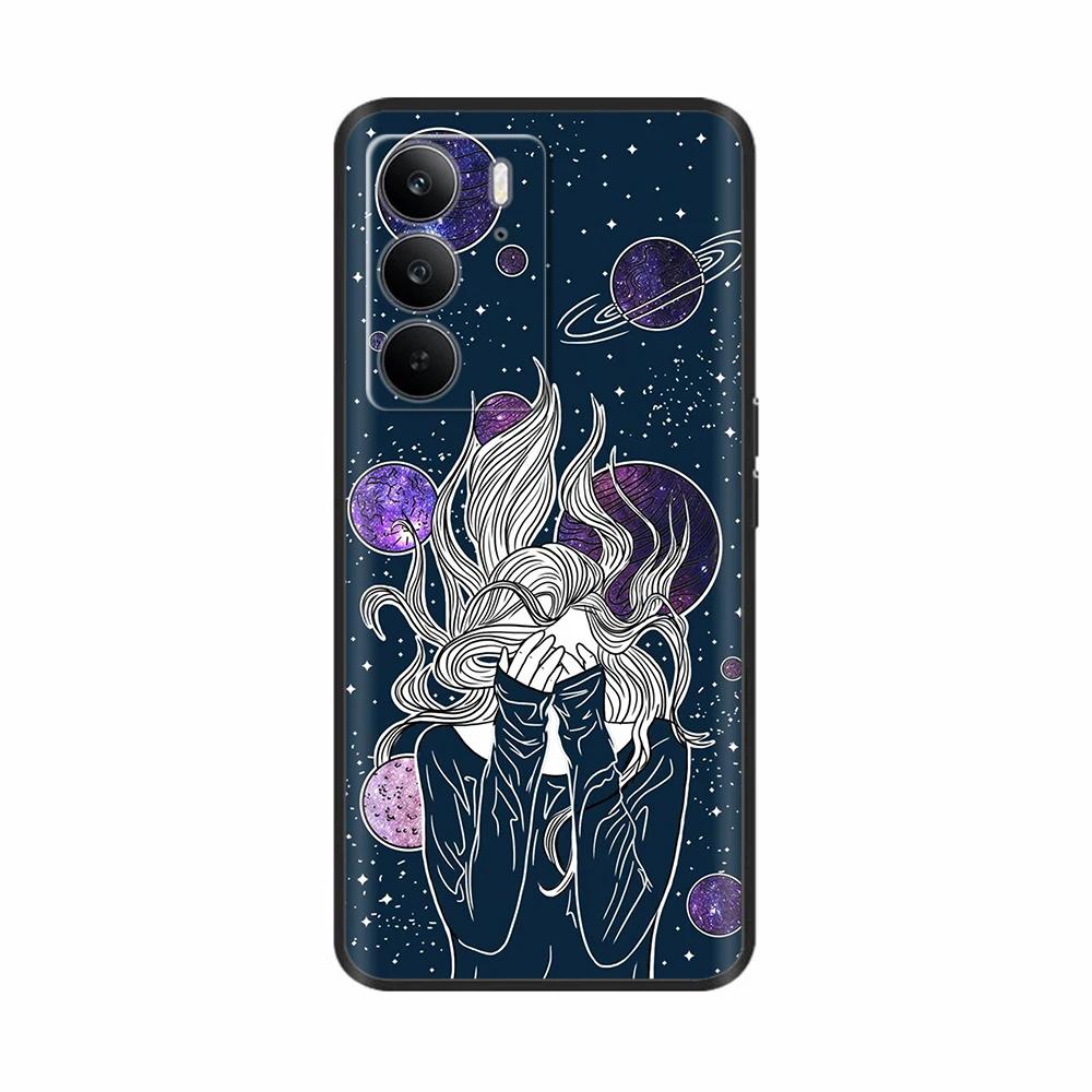 Für Realme C75 4G Handyhülle Abdeckung 6,72" Weiches Silikon Süßes Cartoon Bemaltes Funda Für Oppo Realme C75 RealmeC75 4G C 75 Schalen