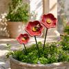Ceramic Flower Branch Artificial Flower Vase Ornament Traditional Home Decor
