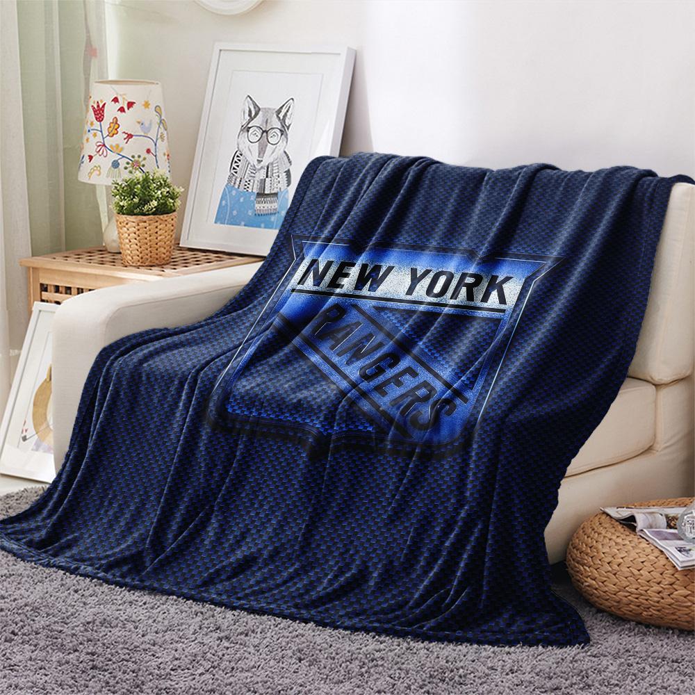 New York Rangers2 Flannel Blanket, High quality Comfortable for All Seasons, Home Decor, Warmth and Comfort