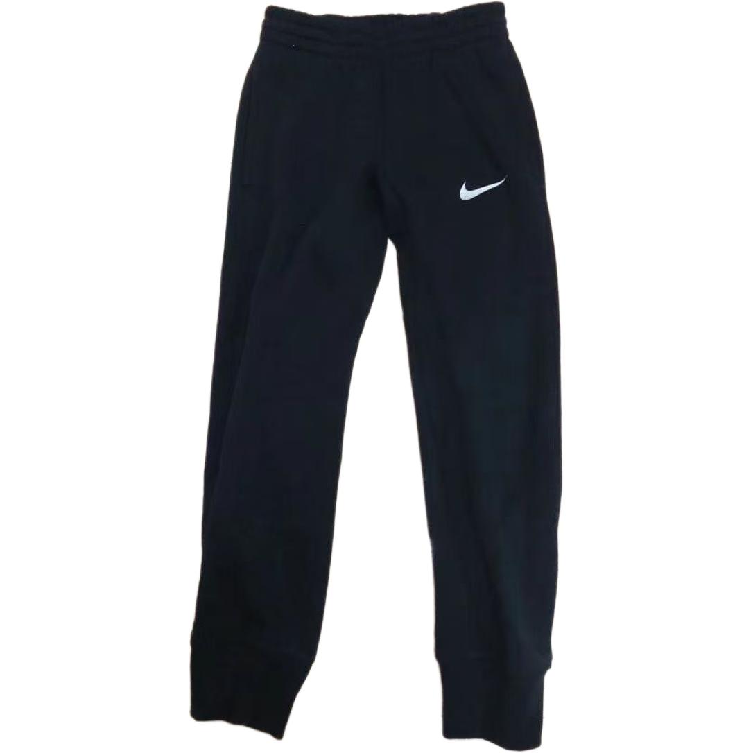 Nike Fleece Elastic Logo Kids Sports Pants Kids bottoms 903655-010 M
