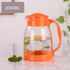2000Ml 2800MLHeat Resistant Explosion-Proof Glass Water Cup Cold Kettle Heated Container Tea Pot Good Clear Juice Jug Teapot