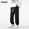 Herren Sommer Freizeithose mit geradem Bein