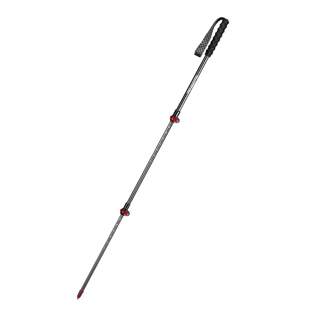 

Naturehike Carbon Fiber 3-Section Telescopic Trekking Poles, Ultralight, Unisex, Compact and Adjustable Length (Red, Medium, 1 Pair)