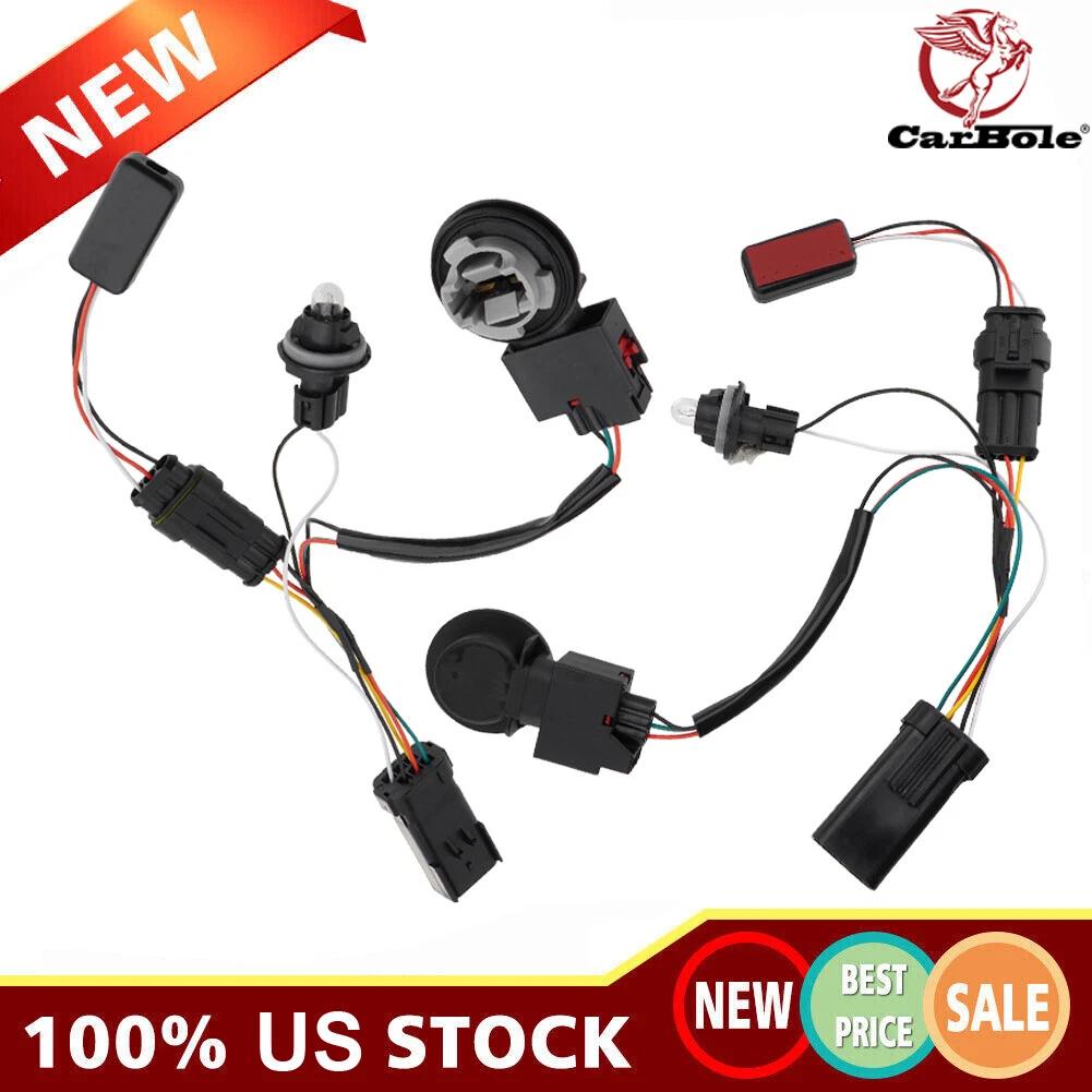 2PCS LED Tail Lights Conversion Wire Harness For Ram 1500 2500 3500 2013-2018 10841053