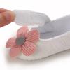 Cute Flower Soft Sole Non-Slip Prewalker Princess Shoes for Kids Baby Toddler Girls