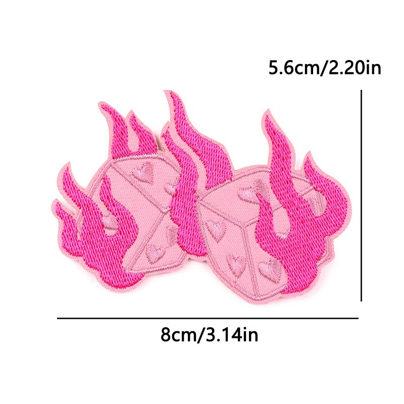 Pink Disco Ball Cowgirl Embroidery Patch Iron On Cute Cartoon Design for Denim Jacket Party Wear Kawaii Western Theme Badges
