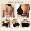 Zeriluna Cross Back Sports Bra: Breathable, Elastic, Comfortable, and Close-fitting