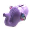 Frozen [N0890] - Resin Money Box 'Elephant' Purple - 17x13x11 Cm
