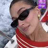 Narrow Oval Frame Women's UV Protection Fashion Sunglasses 2024 - European & American Style, Perfect for the Beach.