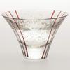 Toyo Sasaki Glass Edo Glass Yachiyo Kiln Hanami Sake Cup, 80ml, Made in Japan, Sake Glass, Gift, Present, 10782