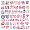 50pcs Cartoon Animal Funny Axolotl Graffiti Waterproof Sticker Creative Trend Decorative Decals