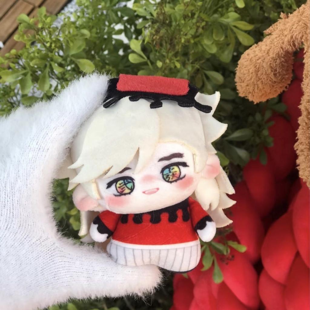 Dämon Anime Figur Giyu Tomioka Mitsuri Kanroji Douma 10cm Baumwollpuppe Plüschtier Niedliche Schreibtischdekoration Festivalgeschenk Für Fans