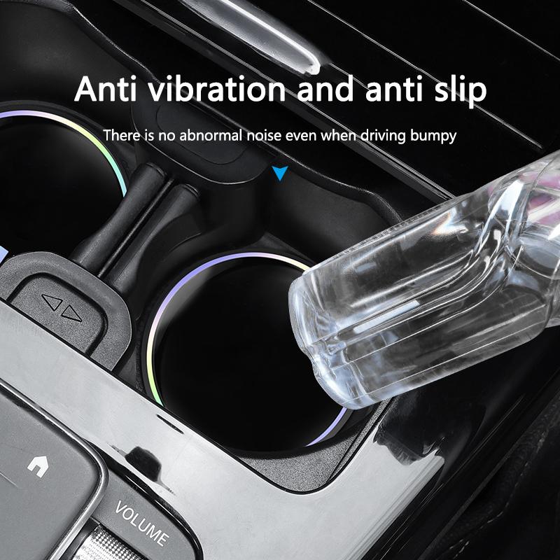 Porsche Auto Laserové Podtácky Podložka do Držáku na Nápoje Pro Cayenne Panamera Macan Boxster 911 Carrera-GT 928 Interiér Auta