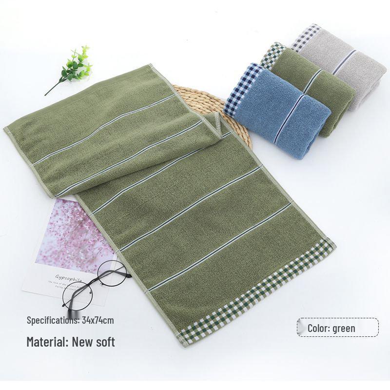 Ribbon Towel: Embroiderable Face Wash Towel for Home Use or Gift