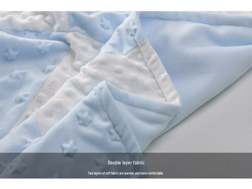 Super měkká dvouvláknová fleecová zavinovačka pro novorozence - Pohodlná na jaro, léto a podzim