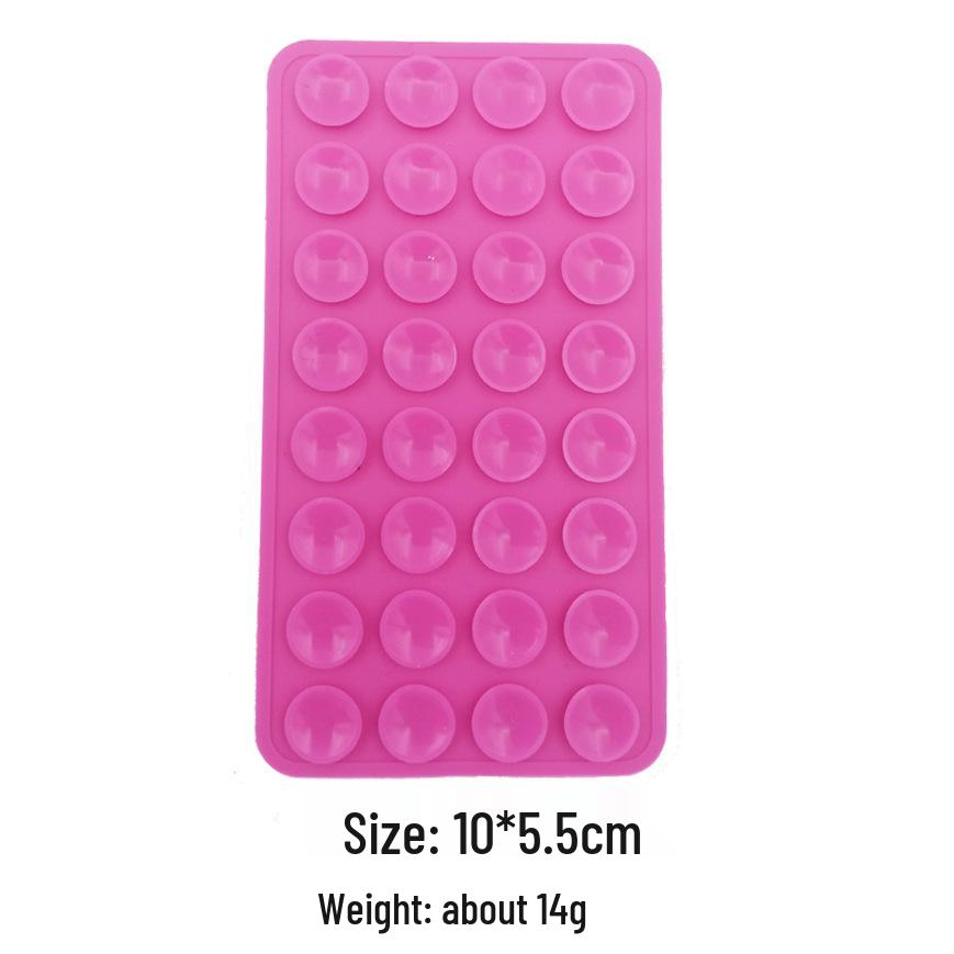 32-Piece Silicone Suction Cup Phone Holder Set - Double-Sided, Universal Fit