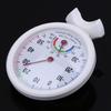 Minithermometer Hygrometer Klokvormige LCD Digitale weegschaal voor thuiskantoor Muurpromotie Monteer binnentemperatuurmeetinstrumenten