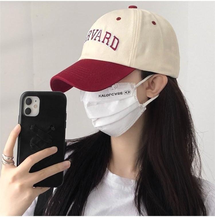 Cotton Womens Stylish Baseball Cap With Letter Design Perfect Summer For