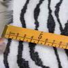0.5/1/2 Yards 10mm Imitation Rabbit Zebra Stripes Faux Fur Fabric for Sewing Winter Coats Scarf   Blankets Handmade DIY Fabrics