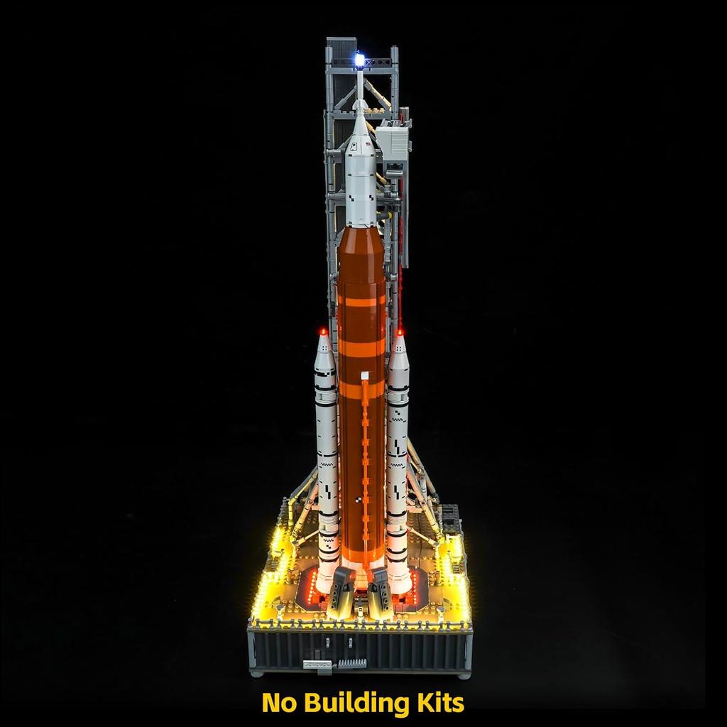 BrickBling LED Light for Lego 10341 NASA Artemis Space Launch System, Bricks Not Included (Classic Version Light)