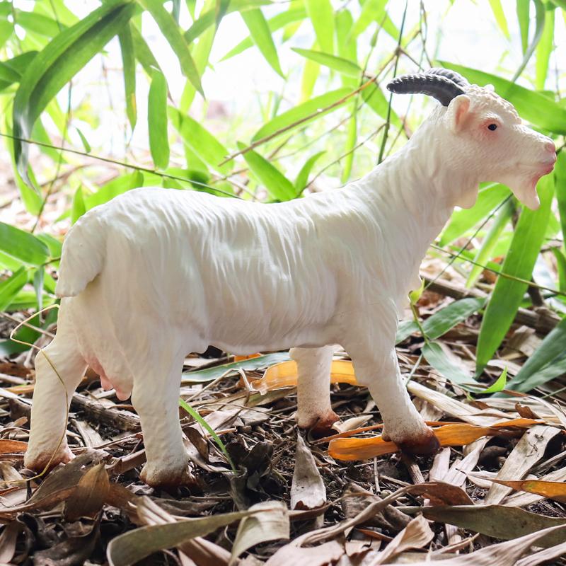 Oenux Soft Cotton Farm Animals Cow Horse Pig Hen Cat Dog Model Action Figures Wild Lizard Donkey Koala Educational Kids Toy Gift